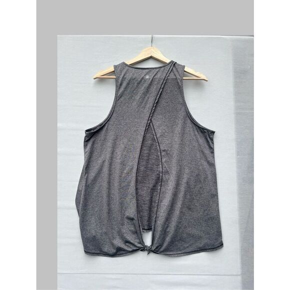 YOGALICIOUS INDIGO Women’s Gray TANK TOP SZ XL - Picture 3 of 5